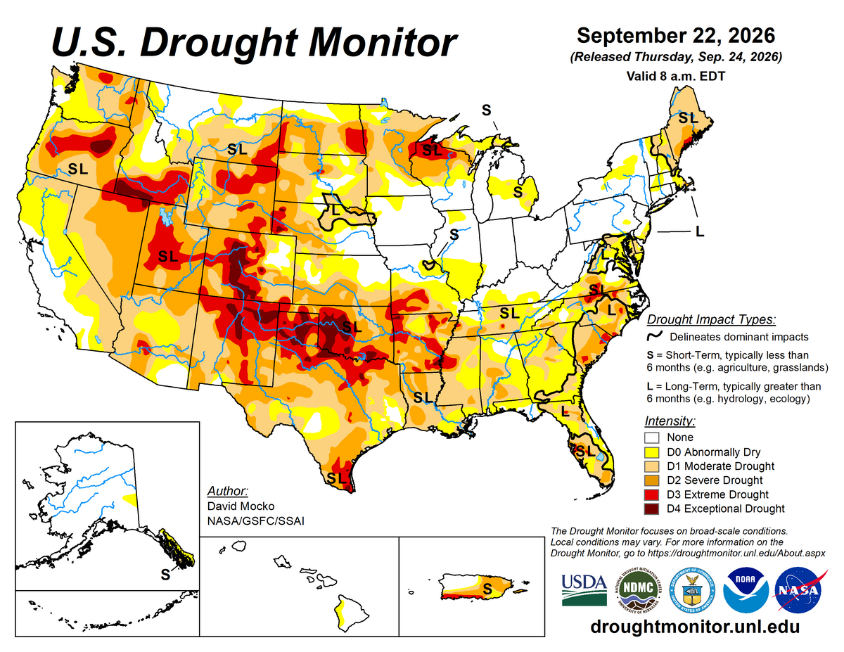 Near Normal conditions at Cheviot, OH 3.4W. Widespread dry and drought conditions in the western half of the US, the East Coast, Florida, the South, and much of the Mississippi Valley.  Ohio is the on