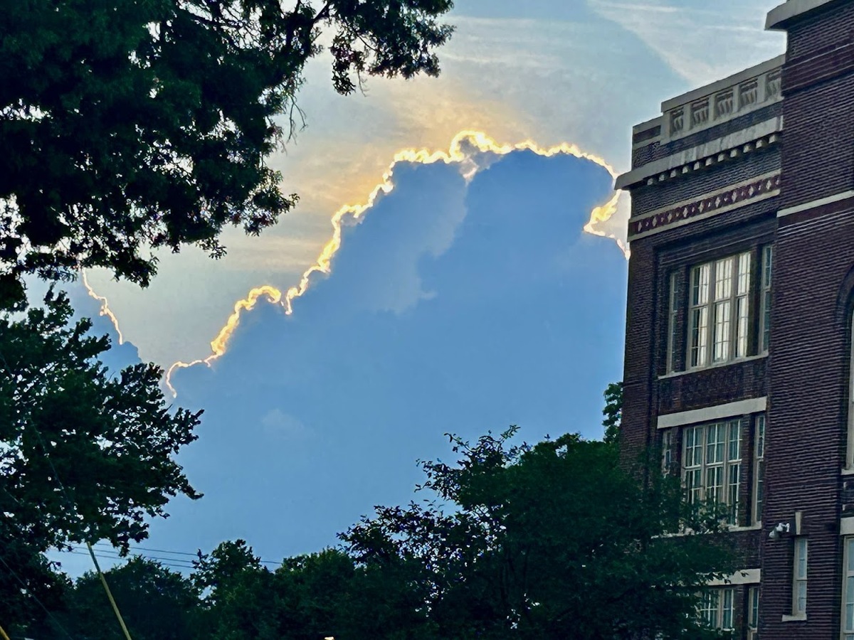 cloud at dusk