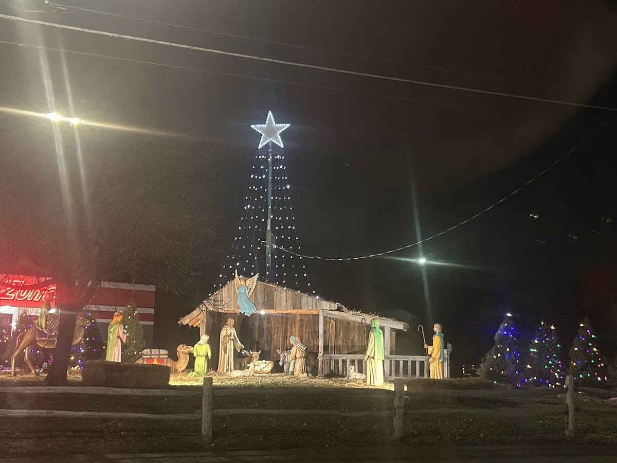cheviot nativity scene